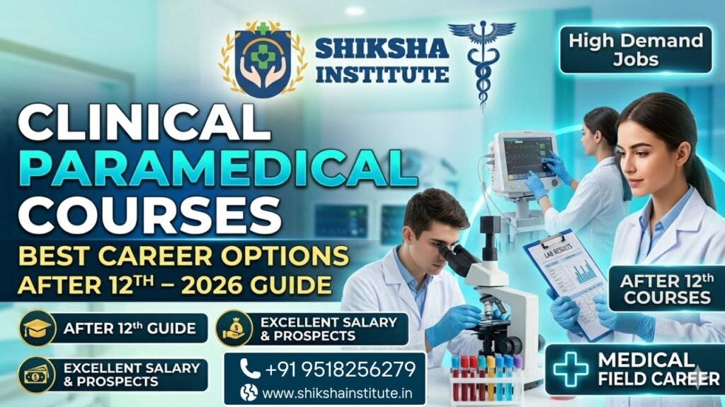 clinical paramedical courses list and career options